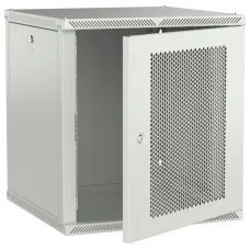 LINEA W Шкаф настенный 12U 600х600мм дверь перфорированная серый 2.0