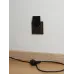 BRITE Розетка 1-местная с заземлением с защитными шторками и крышкой 16А IP44 РСбш10-3-44-БрТБ темная бронза