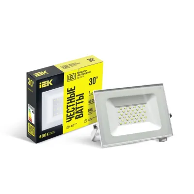 Прожектор LED СДО 06-30 IP65 6500K белый IEK
