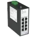 Коммутатор промышленный неуправляемый ISU-430 Ethernet 8 портов 10/100BaseT разъем RJ45 24В AC/12/24/48В DC с резервированием
