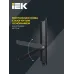 Прожектор СДО 06-100 светодиодный черный IP65 6500 K IEK