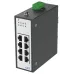 Коммутатор промышленный неуправляемый ISU-430 Ethernet 8 портов 10/100BaseT разъем RJ45 24В AC/12/24/48В DC с резервированием