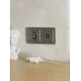 BRITE Рамка 2-местная IP44 РУ-2-БрС-44 сталь