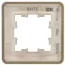 BRITE Рамка 1-местная РУ-1-1-Бр металл латунь RE