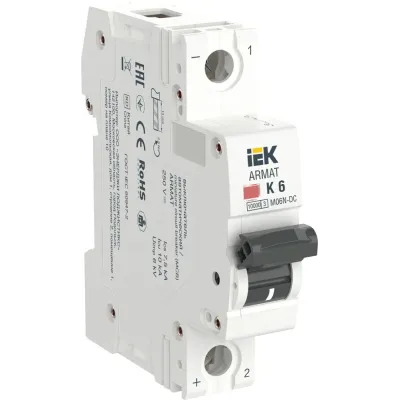 ARMAT Авт. выкл. M06N-DC 1P K 6А IEK