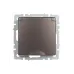 BRITE Розетка 1-местная с заземлением с защитными шторками и крышкой 16А IP44 РСбш10-3-44-БрТБ темная бронза