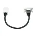 PRIMER РКМ-10-00-П Розетка HDMI M/M (1 модуль) белая