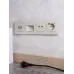BRITE Розетка 1-местная с заземлением с защитными шторками 16А с USB A+C 18Вт РЮш11-1-БрКр бежевый
