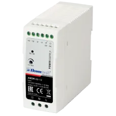 Блок питания на DIN рейку AC/DC 60W вход 100-240V,выход 12V 5A A