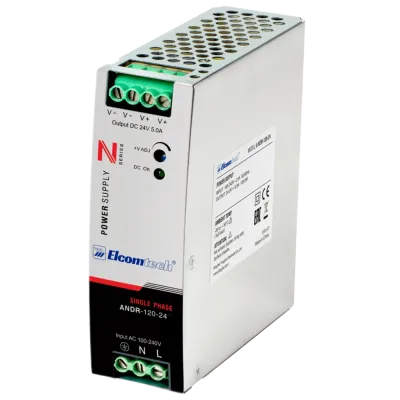 Блок питания на DIN рейку AC/DC NDR-120-24 120W   вход 100-240V выход 24V 5A