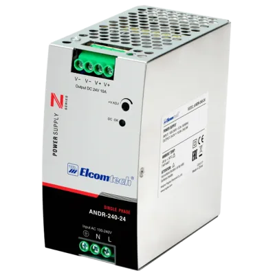 Блок питания на DIN рейку AC/DC 240W вход 100-240V,выход 24V 10A A