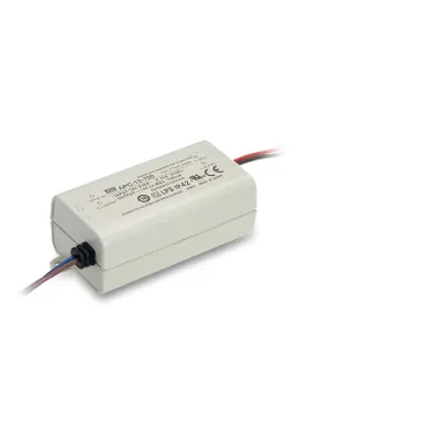 Источник питания AC-DC, 12Вт, токовый выход, вход 90…264В AC, выход 700мА/9…18В, изоляция 3750В AC, в кожухе 77х40х29мм, -30…+70°С