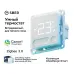 ATLASDESIGN SMART Термостат программируемый для   электрического теплого пола, Zigbee, 16 А, мех.,  БЕЛЫЙ