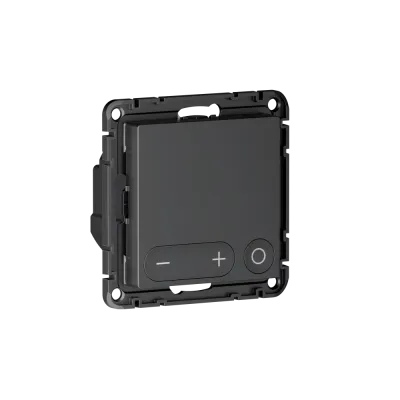 ATLASDESIGN SMART Термостат программируемый для   электрического теплого пола, Zigbee, 16 А, мех.,  ЧЕРНЫЙ