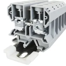Клемма проходная, винтовой зажим, серая 125A/800В/35мм2/ (1 уп-20шт) ABK 35-V0 KLR