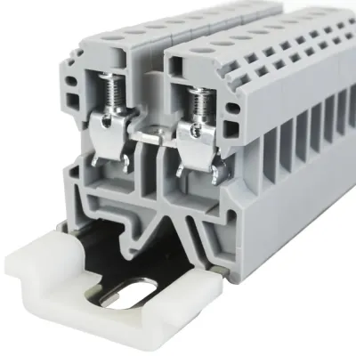 Клемма проходная, винтовой зажим, серая 41A/800В/6мм2/ (1 уп-100шт) ABK 6-V0 KLR
