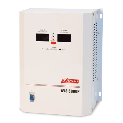 Стабилизатор напряжения POWERMAN AVS 5 000P для газового котла, компьютера, роутера
