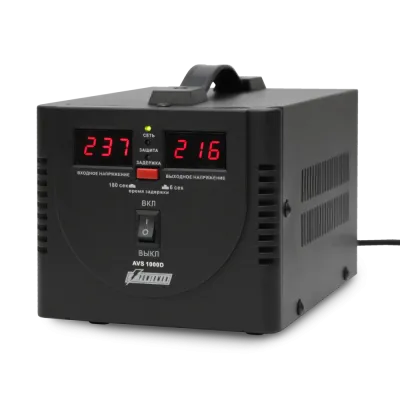 Стабилизатор напряжения POWERMAN AVS D на 1 000 для ПК, ТВ и другой техники, для котла