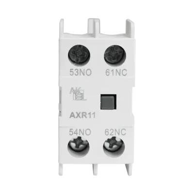 Контакт дополнительный AXR11 ДКФ 1NO+1NC/Фронтальный монтаж