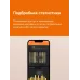 Терморегулятор для теплого пола умный, кнопочный, черный