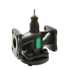 Клапан регулирующий 2-ход фланц PN16 DN50 31 м3/ч -20...+130 град