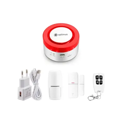 Сигнализация беспроводная Wi-Fi Optimus AW-200    (комплект)
