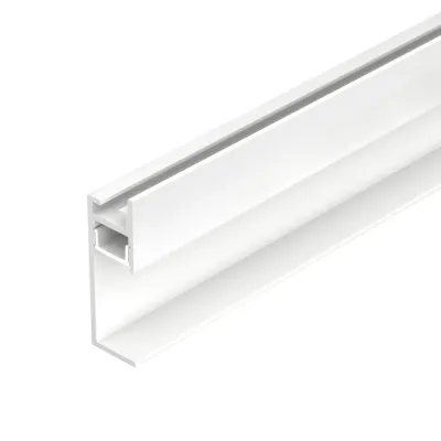 Профиль PLINTUS-H35-F-2000 WHITE (Алюминий)