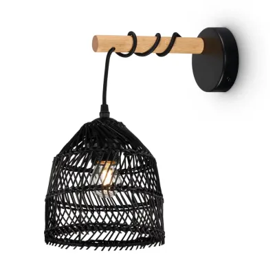 Светильник настенный (бра) Mesh E27х1 60Вт IP 20 Freya FR5334WL-01B