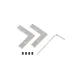 Соединитель профиля LINE-6070-L90 Set (ARL, Металл)