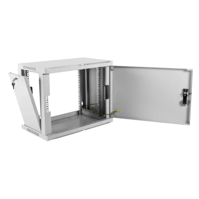 Шкаф телекоммуникационный настенный 9U (600x650) дверь металл