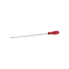 Отвертка удлиненная с прямым шлицем (Slotted), рукоятка из ацетата целлюлозы, 1.2x6.5x450 KRAFT