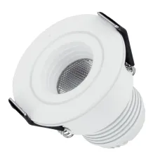 Светильник светодиодный LTM-R45WH 3W Warm White 30deg IP40 металл 3 года