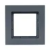 Рамка 1-местная IP44  графит.  пластик Эпика EKF