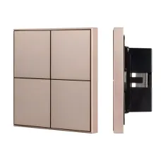 Панель кнопочная Champagne BUS Frame IARL IP20 металл 2 года KNX-304-23-IN INTELLIGENT