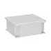 Коробка ответвительная алюминиевая окрашенная,IP66, RAL9006, 178х155х74мм