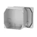 Коробка ответвительная алюминиевая окрашенная,IP66, RAL9006, 90х90х53мм