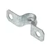 Скоба металлическая  двухлапковая d 12-13 мм (100шт.) EKF PROxima