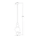 Светильник подвесной Pearl 1х40Вт G9 IP20 Freya FR5388PL-01CH