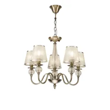 Люстра Inessa 5х40Вт E14 IP20 Freya FR2685PL-05BZ
