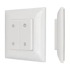 Панель SMART-P46-DIM-P-SUF 3V, 1 зона, Knob, 2.4G ARL, пластик