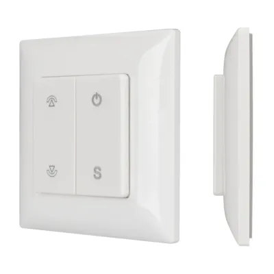 Панель SMART-P46-DIM-P-SUF 3V, 1 зона, Knob, 2.4G ARL, пластик
