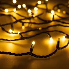 Гирлянда светодиодная декоративная ARD-STRING-PRO-1000-GREEN-100LED-MILK-PULSE Warm 230V, 7W ARDCL, IP65