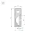 Профиль силиконовый WPH-FLEX-0616-SIDE-S9-5m FULL BLACK (Силикон)