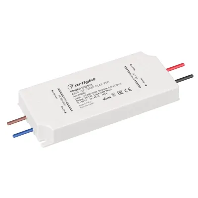 Блок питания ARPV-SP-12040-FLAT-PFC (12V, 3.34A, 40W) (IP44 Пластик, 5 лет)