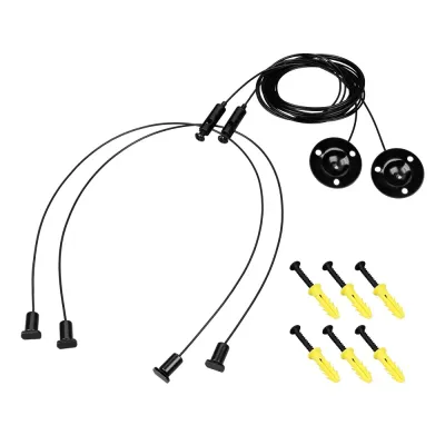 Подвес LINE-6070 2x2m Set BLACK (Pad 9x2mm) (ARL, Металл)