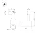 Панель SMART-P35-DIM-IN Black 230V, 0-10V, Sens, 2.4G ARL, IP20 пластик, 5 лет