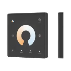 Панель сенсорная INTELLIGENT ARLIGHT SMART-RF-801-11-1G-4SC-MIX черный, 3 В, 2.4G, накладная, IP20, Пластик, 5 лет