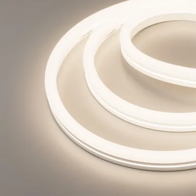 Лента светодиодная герметичная MOONLIGHT-SIDE-X336-12x24mm 230V Day4000 (11 W/m, IP65, 50m, wire x1) (ARL, Грибовидная форма, 336 LED/m)