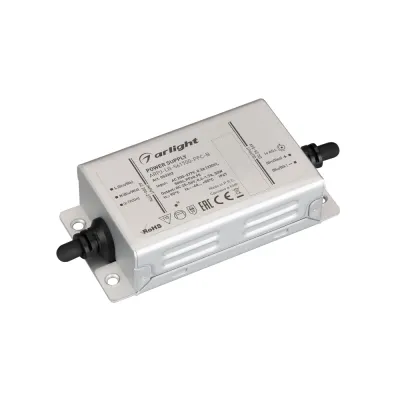 Блок питания ARPJ-LG-561700-PFC-B 50W, 25-5 6V,   0.4-1.7A, IP67, металл, 5 лет