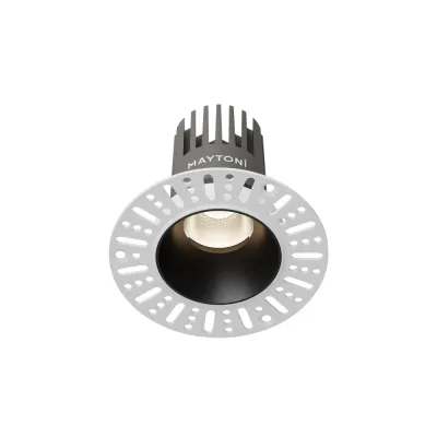 Встраиваемый светильник Dip DL124-10W-4K-TRS-B Черный